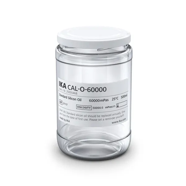 IKA Standard Silikonöl, 60000 mPas, 25°C, 500 ml, CAL-O-60000