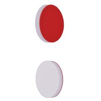 Product Image of Septa, 8mm, White Silicone Rubber / Red PTFE, 0.045