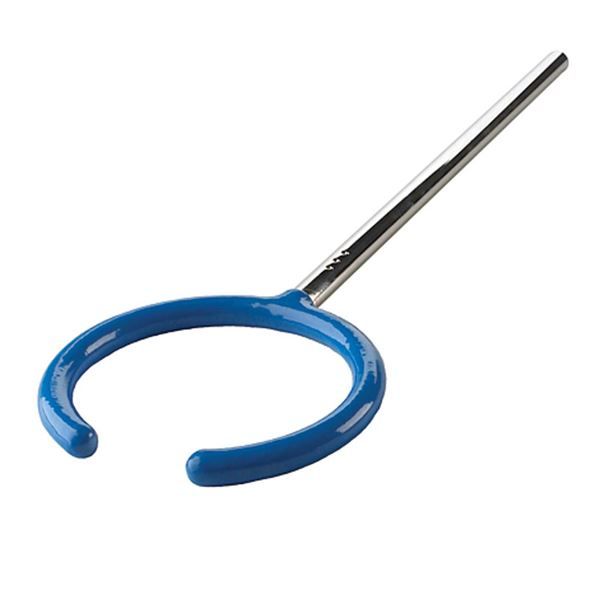 Ohaus Spezialklemme, Offener Ring, CLS-OPENRPM, Aluminium mit PVC-Beschichtung, D 102mm, Armlänge 305mm, StabD 9mm