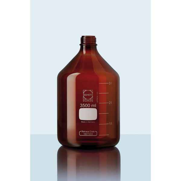 Duran Group Laborflasche/DURAN, braun, 3500 ml