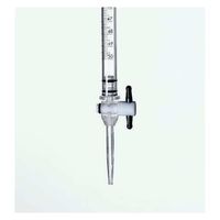 Product Image of Burette, acrylic, transparent, 25 ml, with PMP tip and TFE plug/stopcock