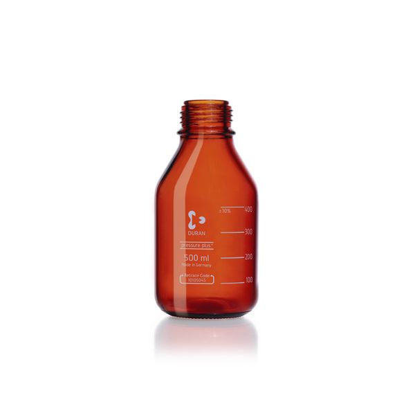 Duran Group Laborflasche, 500 ml druckfest, braun DURAN, 10 St/Pkg