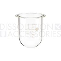 Product Image of Vessel 1 L, Clear Glass, PTFE coated, Pharmatest