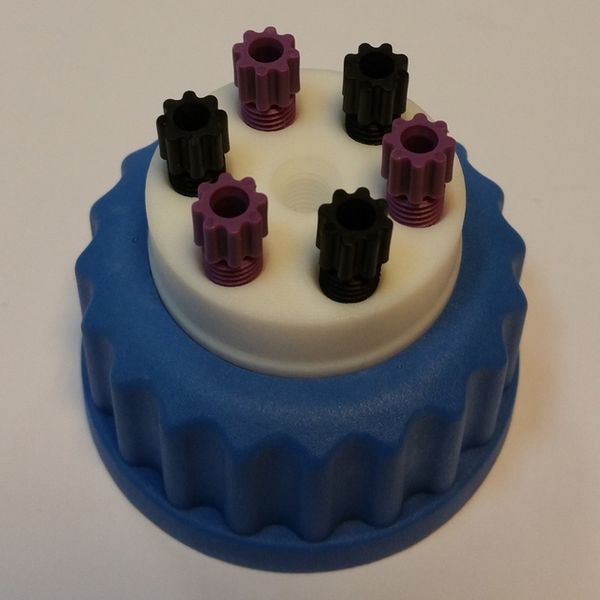 A.I.T. France Smart Healthy Cap GL45 6 outlets(1/8 inch) + 1 air valve