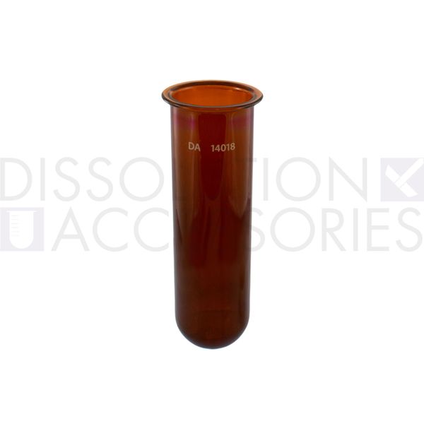 Dissolution Accessories Vessel, Boro 3.3, amber, 200 ml, TruCenter Agilent