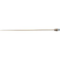QLA 15 inch (380mm) Straight PEEK 1/8 inch (3.2mm) OD Cannula with PEEK Luer Lock