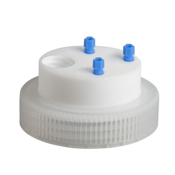 SCAT SafetyWasteCap, B63, 3x 2,3/3,2 mm AD + Anschluss für Abluftfilter