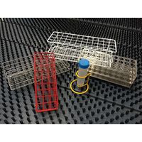 Product Image of Test tube rack SS, 18 x 18 x 70 mm, 10 x 10, electrochemically polished