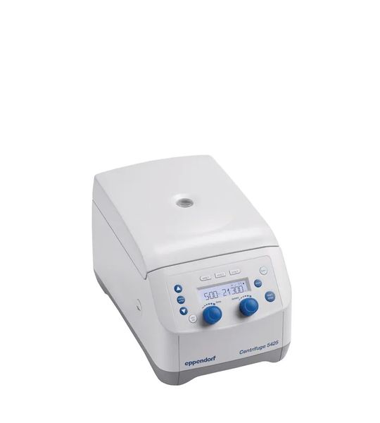 Eppendorf Zentrifuge 5425 G, nicht gekühlt, mit Drehknöpfen, mit aerosoldichtem Rotor FA-24x2, 230V/50-60Hz
