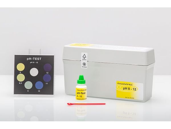 Heyl Testoval pH-Bereich 8 bis 12 Testbesteck (Grundset)