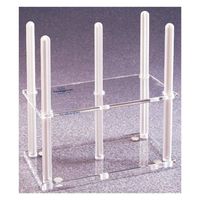 Product Image of Racks for Petri and Bioassay dishes, PC, clear, 24 x 100 mm, 4 pc/PAK