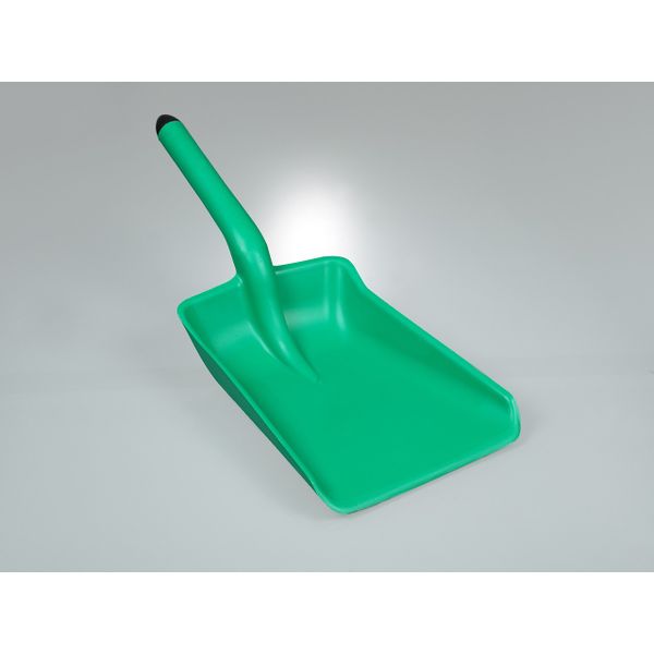 Bürkle Handschaufel Industrie, PP grün, B x T x L 32 x 26 x 59 cm