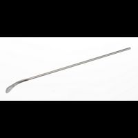 Spatula, length 185mm, 18/10-steel, spoon form curved