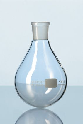 Duran Group DURAN Verdampferkolben, birnenförmig, NS 29/32, 500 ml, 10 St/Pkg