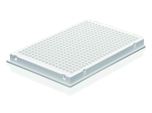 Brand GmbH & Co. KG PCR-Platte 384-well, PP, 0,03 ml, ganzer Rahmen, Low Profile, weiß, BIO-CERT PCR-Q, 50 St/Pkg