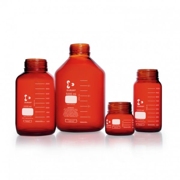 Duran Group Weithalsflasche, Braunglas, GLS 80, 10000 ml