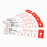 Product Image of MonitorMark™ Time Temperature Indicator, 10°C/50°F, Record time 1 week, 5 x 100 pc/PAK