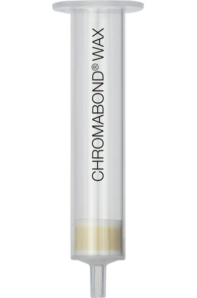 Macherey-Nagel SPE-Kartusche, ChromaBOND Säulen WAX BIGpack, 30 μm, 6 ml, 150 mg, PP, mit PE-Filterelementen, 5 x 50 St/Pkg
