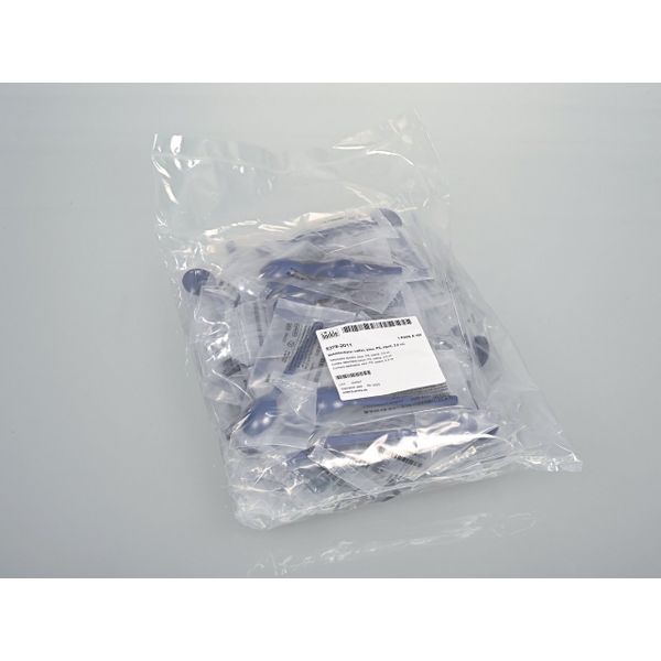 Bürkle Detektierbarer Löffel, blau, PS, steril, 2,5 ml, 100 St/Pkg