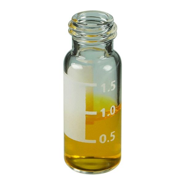Microsolv Vial clear, 2 ml, Screw Thread 9 mm, Write-on Patch, deactivated, 100 pc/PAK