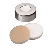 Product Image of ND20 Butyl Combination Seals: Magnetic Cap, gold, 8mm centre hole, 3,0mm, 10 x 100 pc