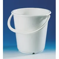 Product Image of Pail, PE-HD, without lid or spout, 10 l, height 300 mm, with graduations and handle
