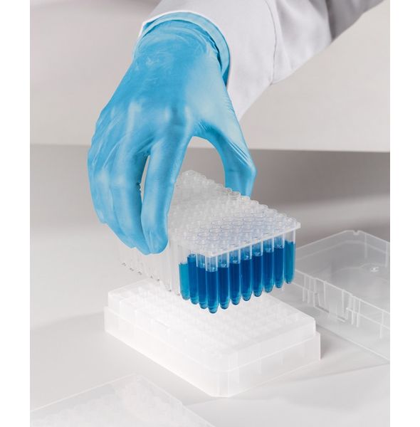 Ratiolab Micro-Racks, gefüllt, codiert, 0,65 ml, rund, 50 x 96 St/Pkg