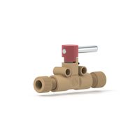 Product Image of 2-way valve, biocompatible, 0,040'' thru hole, with 1/8'' fittings, 1pc/PAK