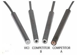 Vici Jour Zuschnitt Edelstahl Flexibler Schlauch 1/32 AD, 0.25 mm ID, with 1/16 ends, 800 mm, blau