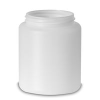 Product Image of Wide Mouth Jar, HDPE, without Screw Cap, 750 ml, 120 mm, Ø ext.: 96,5 mm, Hals I-Ø: 80 mm, 125 pc/PAK
