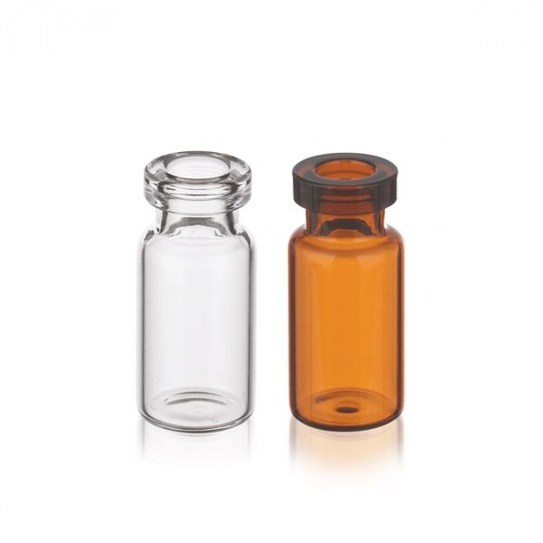 DWK Wheaton 20 ml Serumfläschchen, Rohrglas, klar, Hals: 13 mm ID x 20 mm AD, 120 St/Pkg