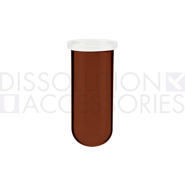 Dissolution Accessories Vessel, Boro 3.3, amber, 100 ml, TruAlign, Agilent