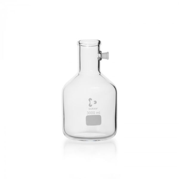 Duran Group Saugflasche, Duran, Glas, 15000 ml, Flaschenform, Tubus, vakuum-fest