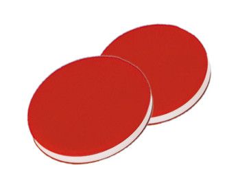 Altmann Analytik Septum, 11 mm Durchmesser, PTFE rot/Silicon weiß/PTFE rot, 45° shore A, 1,0mm, 10 x 100 Stück