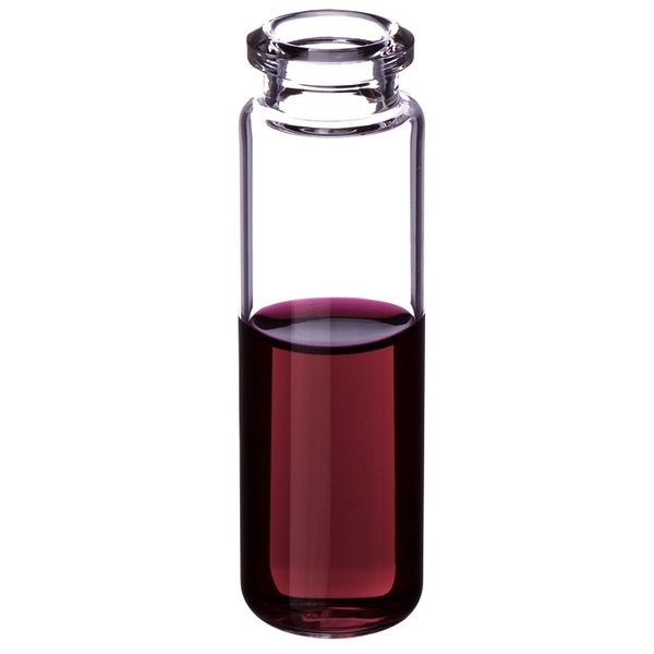 Microsolv Headspace Vial clear, 20 ml, Crimp Top 20 mm, PE Style, 100 pc/PAK