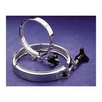 Product Image of Clamp, stainless steel, heavy duty, for Nalgene carboy with sanitary flange, 76 mm diameter