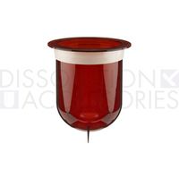 Product Image of Vessel 1L, Amber Plastic Footed, w/ cent. ring, for Distek