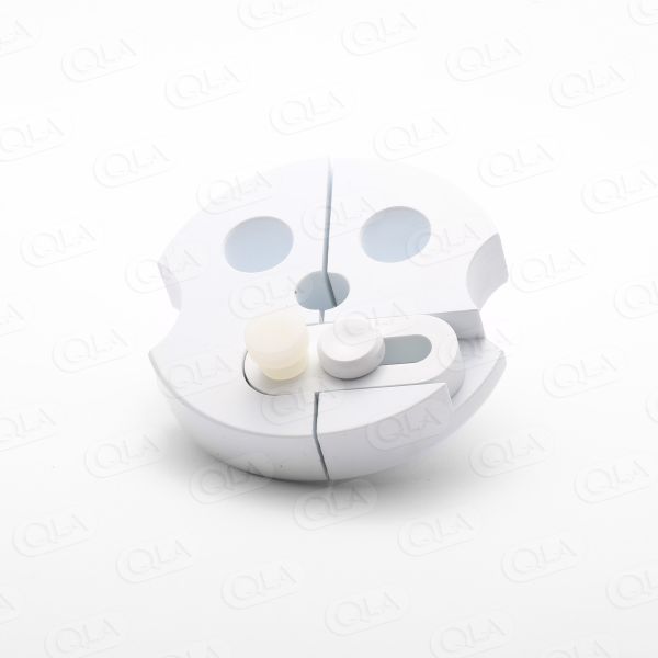QLA Small Volume Vessel Cover w/2nd Hole & Plugs, Vision