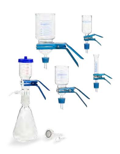 Whatman Support, Edelstahl, 47 mm, 300 ml, für Vakuum-Glas-Membranfilter-Halter