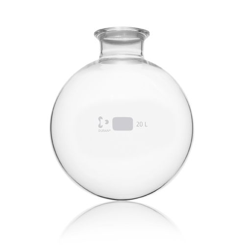 Duran Group Round bottom flask, flat flange with groove, glass, DN 100, 20000 ml