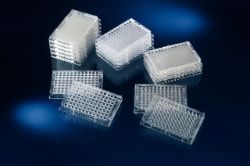 Nunc Thermo Scientific 96 Microwell-Platte, flacher Boden, 0,2ml UpCell Oberfläche, Deckel, steril, 8 St/Pkg