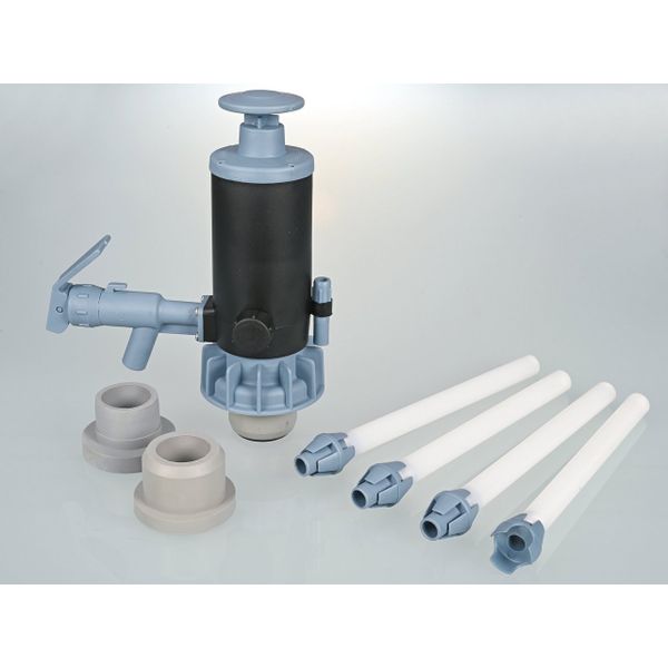 Bürkle PumpMaster petrochemische Flüssigkeiten, PP/Nitrilkautschuk, blau