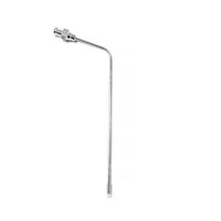 4.75" (120mm) Bent 316 SS 1/8" (3.2mm) OD Cannula with SS luer Lock