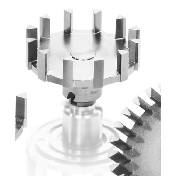 Retsch Einsteckbarer Rotor für RETSCH ZM 200/ZM 300 Ultra Zentrifugalmühle, 12 Zähne