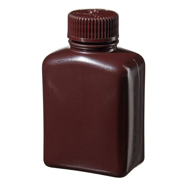 Nalgene Thermo Scientific Vierkantflasche/HDPE 1000 ml/braun, 6 St/Pkg