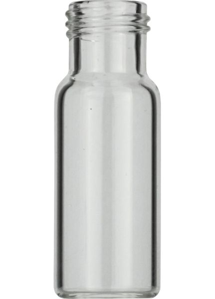 Macherey-Nagel Vial-Kit: 1.5mL Screw Neck Vial N9, 11.6 mmx32 mm clear, flat bottom, wide opening (702282), N9 PP screw cap, blue, center hole 