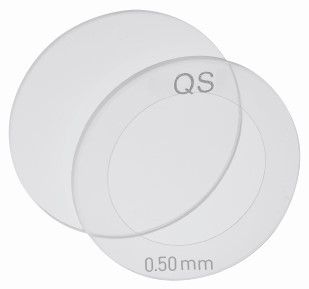 Hellma Cylinder Cell, demountable, Type 124-QS, HP Quartz Glass, WL 200-2500 nm, Pathlength 0.5 mm, 85 μl, holder to be ordered separately: HL020-001-
