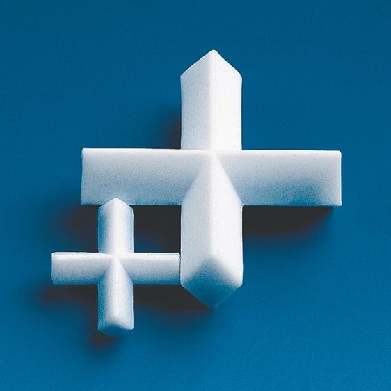 Brand GmbH & Co. KG Magnetic Stirring Bar, PTFE, diameter 38 mm, height 15 mm, crosshead, 10 pc/PAK