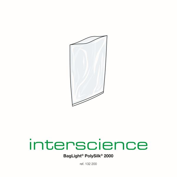Interscience Beutel BagLight 2000 PolySilk, 2000 ml, 250 x 380 mm, 20 x 25 St/Pkg