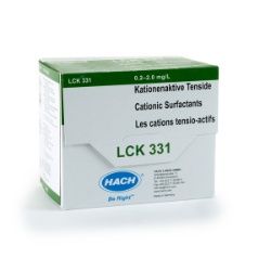 Hach Lange Cationic Surfactants LCK cuvette test, pk/25, MR 0.2 - 2.0 mg/l